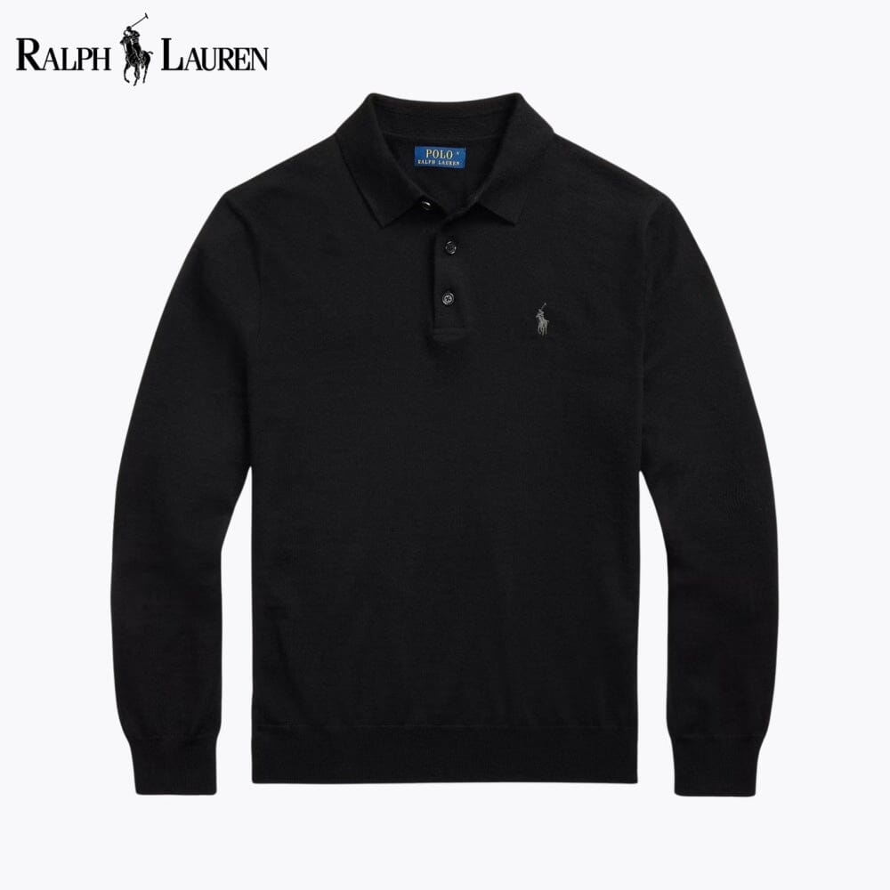 RL Wool Polo-Collar Jumper