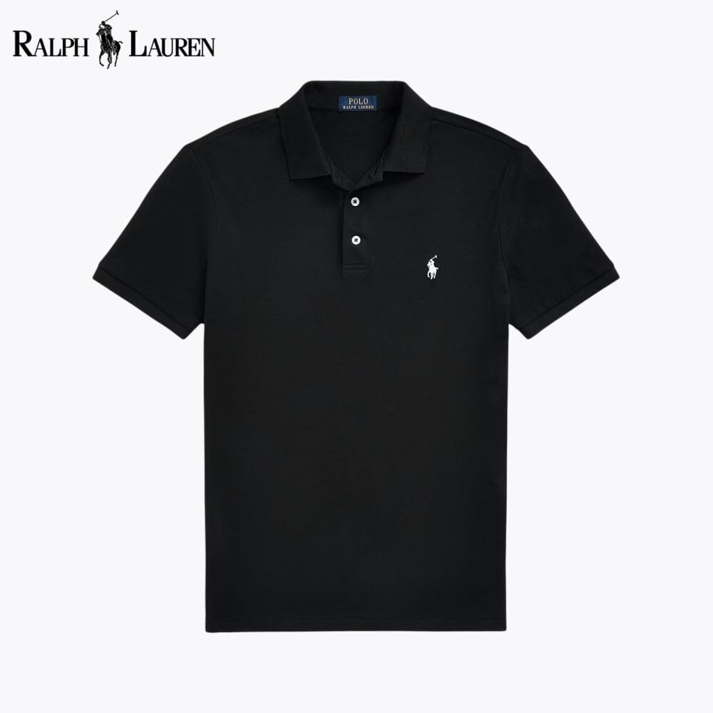 RL Custom Slim Fit Stretch Mesh Polo Shirt